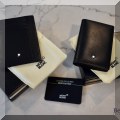 H12. Mont Blanc wallets. 